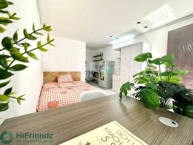 Hình ảnh Căn Hộ Studio Mới Xây - Full Nội Thất - 28m2 - Cửa Sổ - BigC Miền Đông