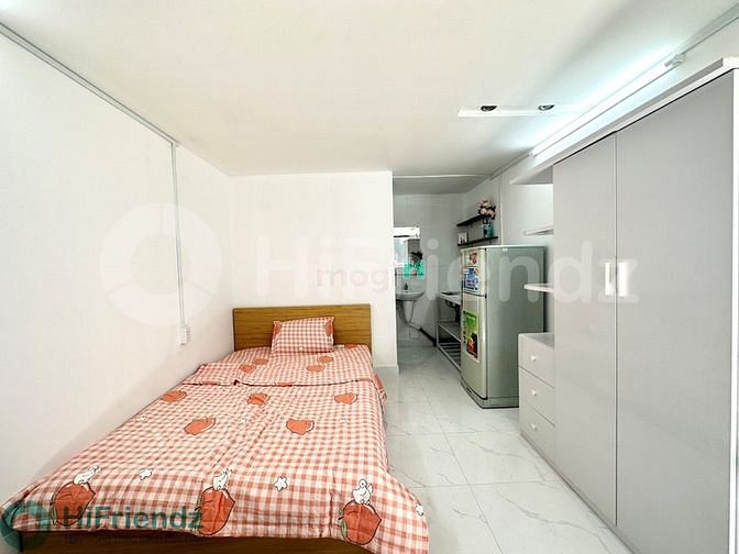 Hình ảnh Căn Hộ Studio Mới Xây - Full Nội Thất - 28m2 - Cửa Sổ - BigC Miền Đông