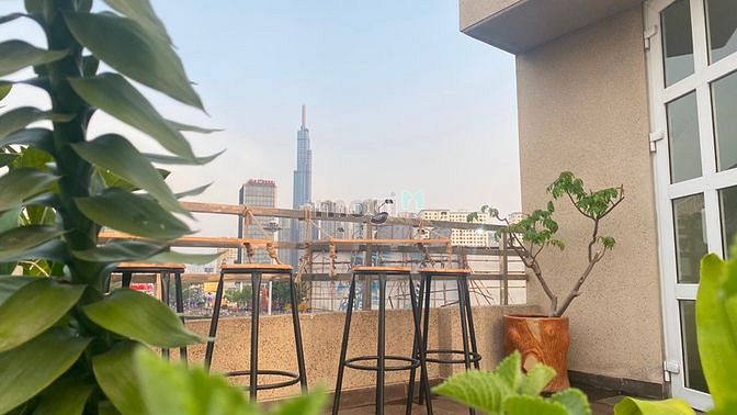 Hình ảnh Cho Thuê Căn Hộ Ngay Hàng Xanh Quận Bình Thạnh Full Nội Thất