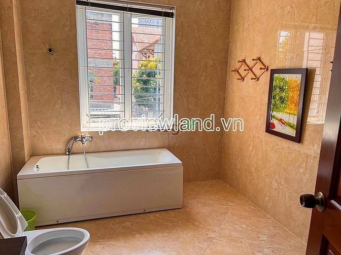 Hình ảnh Cho thuê biệt thự Fideco Thảo Điền, 5PN, 3 tầng, 7x20m đất