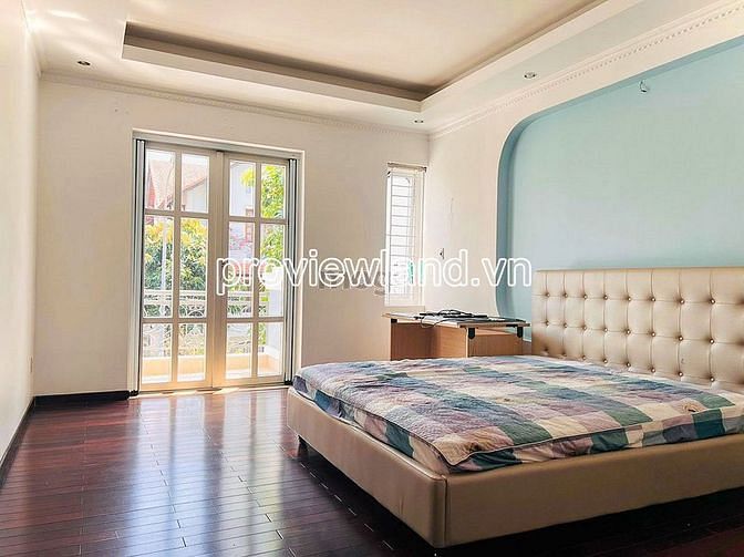 Hình ảnh Cho thuê biệt thự Fideco Thảo Điền, 5PN, 3 tầng, 7x20m đất