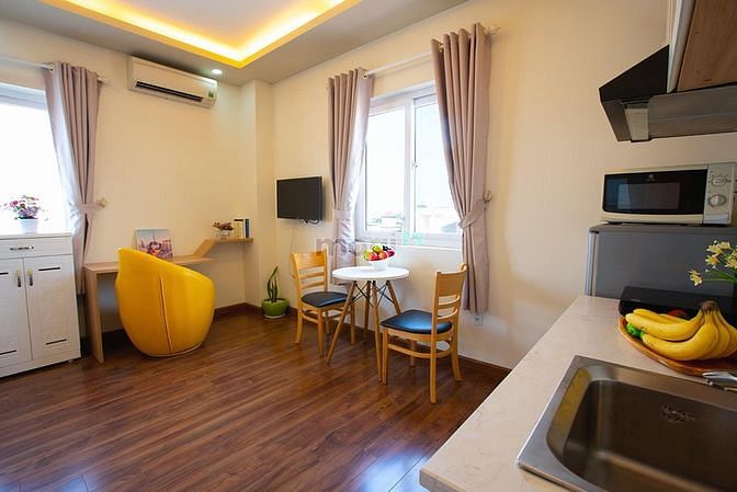 Hình ảnh CHDV Full Nội Thất -bao mọi chi phí- gần vòng xoay ĐBP
