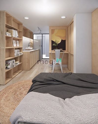 Hình ảnh Studio full nội thất siêu xinh xắn gần KCX