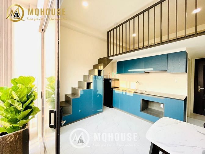 Hình ảnh Duplex Studio ban công cửa sổ gần CV Làng Hoa