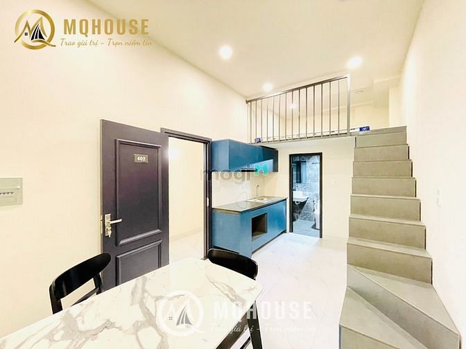 Hình ảnh Duplex Studio ban công cửa sổ gần CV Làng Hoa