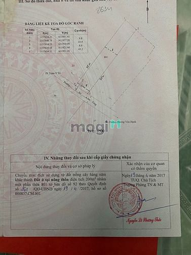 Hình ảnh Đất mặt tiền trung tâm xã Lý Nhơn Cần Giờ, DT 355m, giá 2.6 tỷ