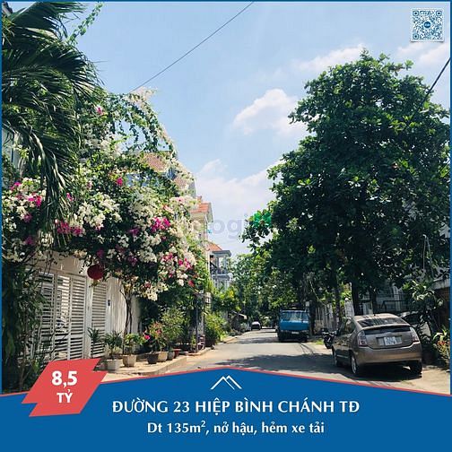 Hình ảnh VLR[NC]- LÔ đất nở hậu 135m² HẺM XE TẢI sau GigaMall Phạm Văn Đồng