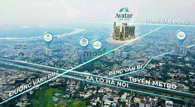 Hình ảnh Avatar thủ đức chỉ từ 2 tỷ 7 /căn 73m2