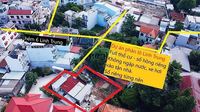 Hình ảnh Đất Linh Trung kdc Biệt Thự Nhà Phố Hiện Hữu