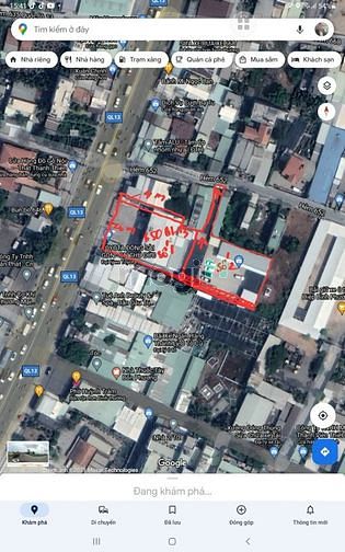 Hình ảnh Bán đất mặt tiền QL 13, dt: 2.300m2, ô tô Đông SG thuê 270tr/tháng