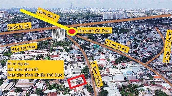 Hình ảnh Mặt tiền Bình Chiểu Thủ Đức 130m | Gửi hh 1.5 cho mg