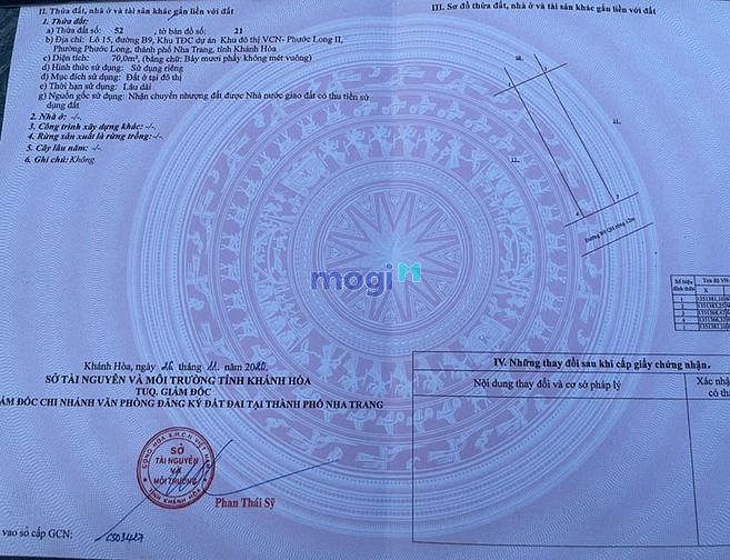 Hình ảnh PL20 bán nhanh lô đât mặt tiền ĐƯỜNG B9 TĐC VCN PHƯỚC LONG