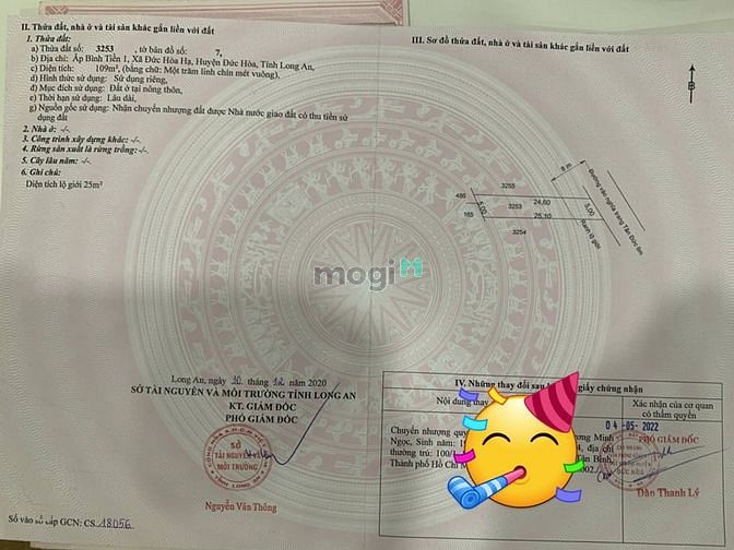 Hình ảnh Bán đất đường 2! Đức hòa giá 1t950 triệu