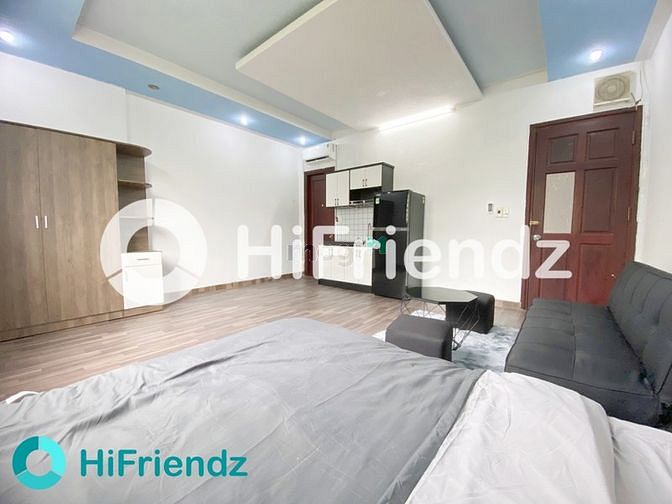 Hình ảnh Studio full nội thất siêu thoáng gần chợ Tân Hương