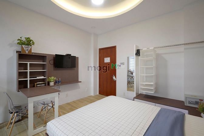 Hình ảnh Studio bancol tầng cao view thoáng gần cầu Ông Lãnh cực sang chảnh