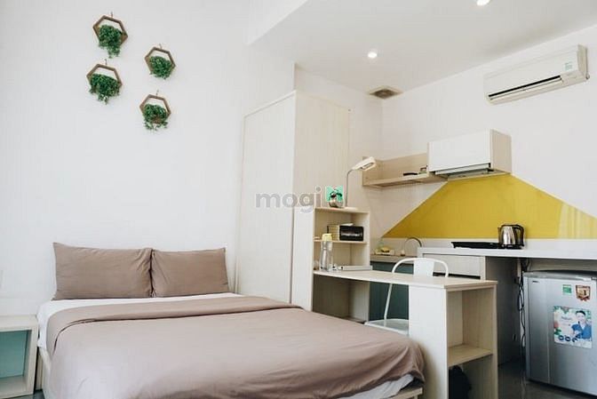Hình ảnh Studio bancol tầng cao view thoáng gần cầu Ông Lãnh cực sang chảnh