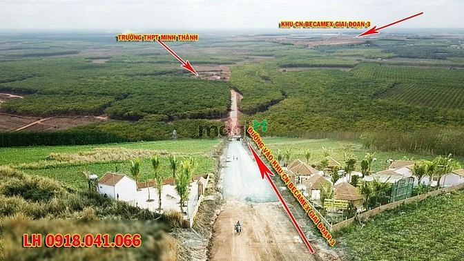 Hình ảnh Đất Nền, Đất Vườn, KCN Becamec , Minh Thành - Bầu Nam, Chơn Thành, BP