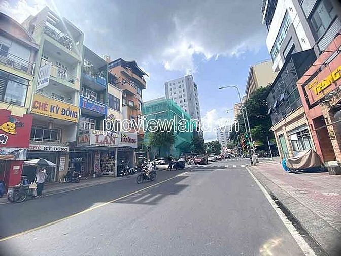Hình ảnh Cho thuê nhà mặt tiền Kỳ Đồng, Q3, có hẻm hông, 12x28m đất, 3 tầng