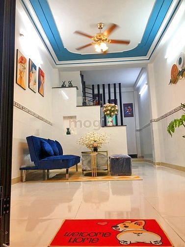 Hình ảnh Nhà 3 tầng đúc, hẻm xe hơi Phạm Văn Chiêu GV, 4PN