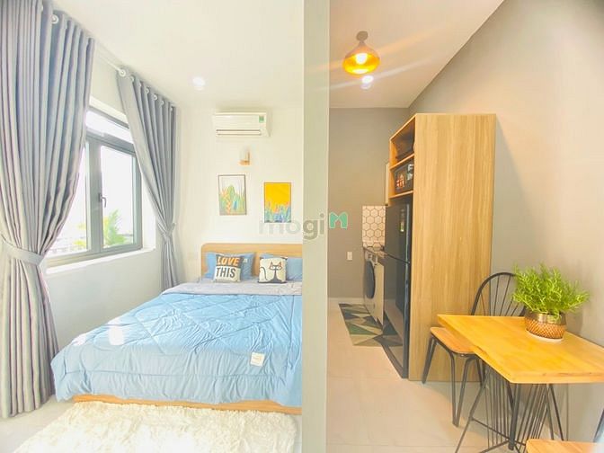 Hình ảnh CHDV ban công 1PN full NT Tách Bếp,Đg 30, p. An Khánh, Q2