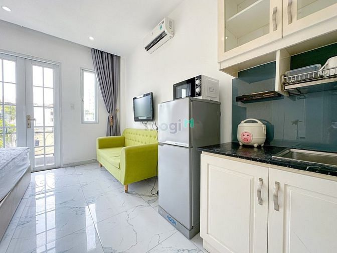 Hình ảnh 📍Studio Ban công+Cửa sổ_Full NT_Mặt tiền_chợ Tân Định_CV Lê Văn Tám📍