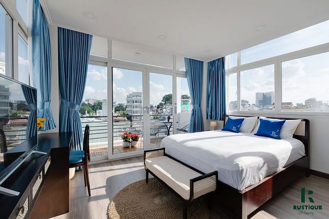 Hình ảnh 1PN Indochine Style_Ban công_Full NT_chợ Tân Định-gần CV Lê Văn Tám