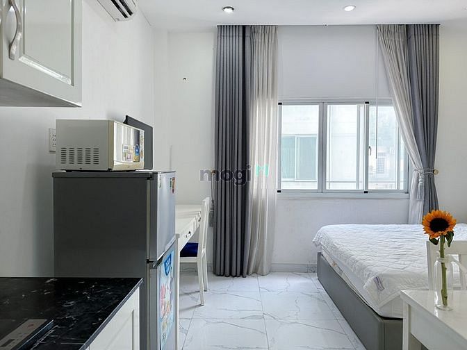Hình ảnh 📍Studio Ban công+Cửa sổ_Full NT_Mặt tiền_chợ Tân Định_CV Lê Văn Tám📍