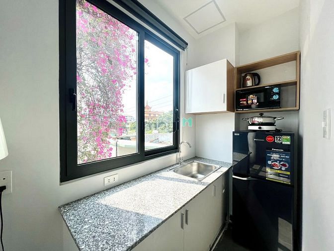 Hình ảnh Studio balcon mới keng 100%, view vườn hoa, đi qua Q1 chỉ 5 phút