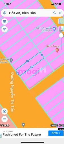 Hình ảnh bán lô đất đẹp nhất Hoá An, Tp Biên Hoà. Giá Chỉ: 2Tỷ800Tr