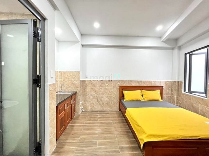 Hình ảnh Căn hộ mới xây 100% cửa sổ ban công thoáng mát có thang máy giờ tự