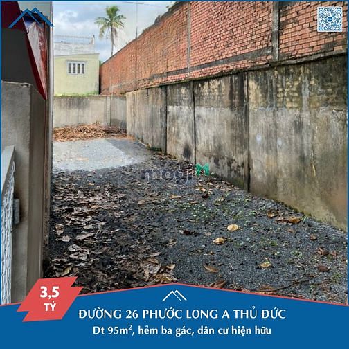Hình ảnh VLR[NC]- Lô Phước Long A 95m² full thổ đất hiện hữu chỉ 3.5 tỷ