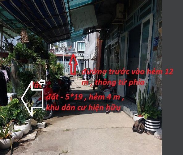 Hình ảnh cần bán đất 5 *19  Đường Lê Thị Ngay, Xã Vĩnh Lộc A, Bình Chánh