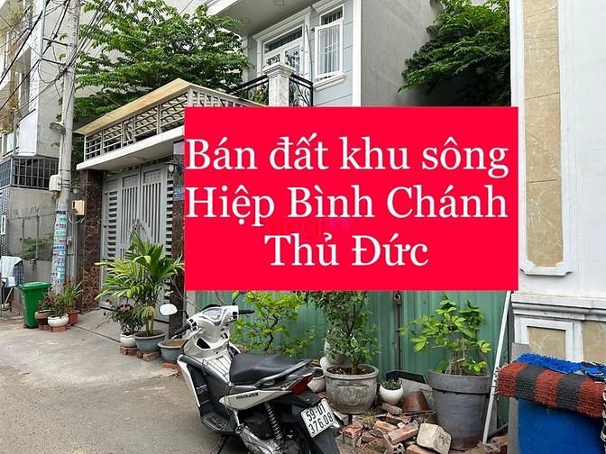 Hình ảnh Đất ven sông Hiệp Bình Chánh cách Phạm Văn Đồng 30m