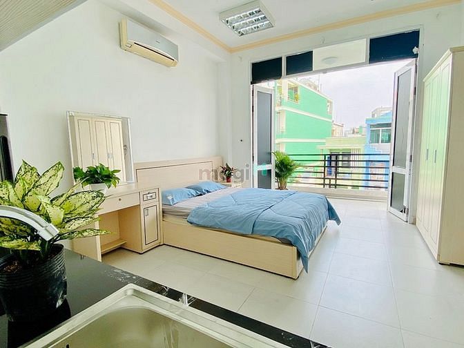 Hình ảnh CH Studio balcon thang máy gần chợ Bà Chiểu