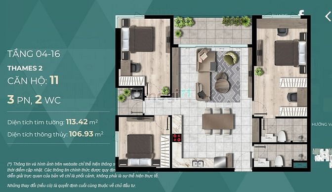 Hình ảnh Mini penthouse Westgate, mua trực tiếp CĐT, cam kết thuê 24 tháng