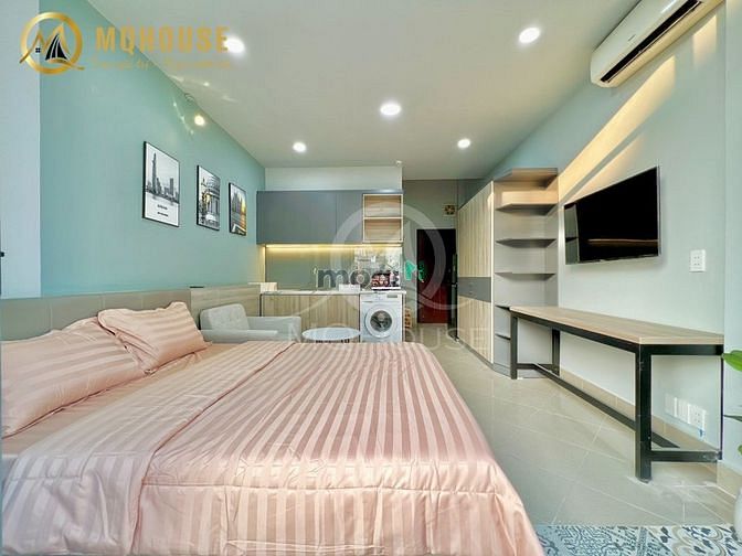 Hình ảnh Cho Thuê Căn Hộ - Ban Công - Full Nội Thất , Máy giặt riêng Quận 1