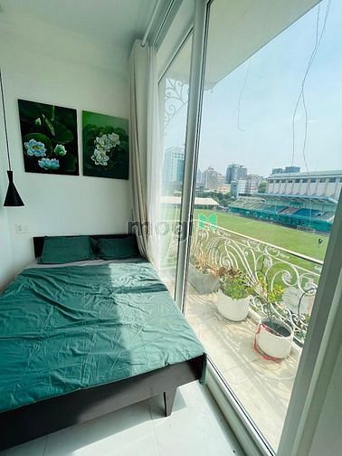Hình ảnh Studio nhìn ra Hoa Lư quận 1 ban công gần đường tôn đức thắng