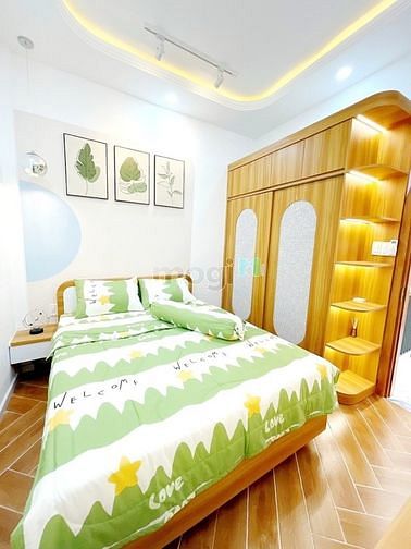 Hình ảnh Nhà đẹp hẻm xe hơi Phạm văn Chiêu 32m2 P14 GV