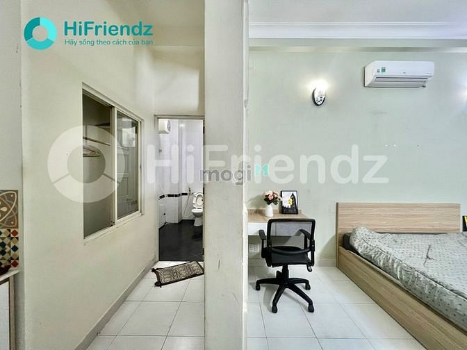Hình ảnh Studio bếp khuất giường giá cực kì hạt dẻ nha