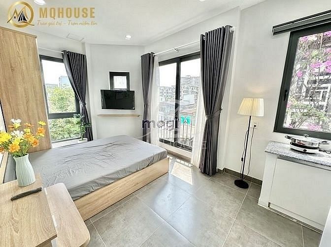 Hình ảnh Căn Hộ Studio Mới Khai Trương Full Nt Gần Cầu Bông Giáp Quận 1