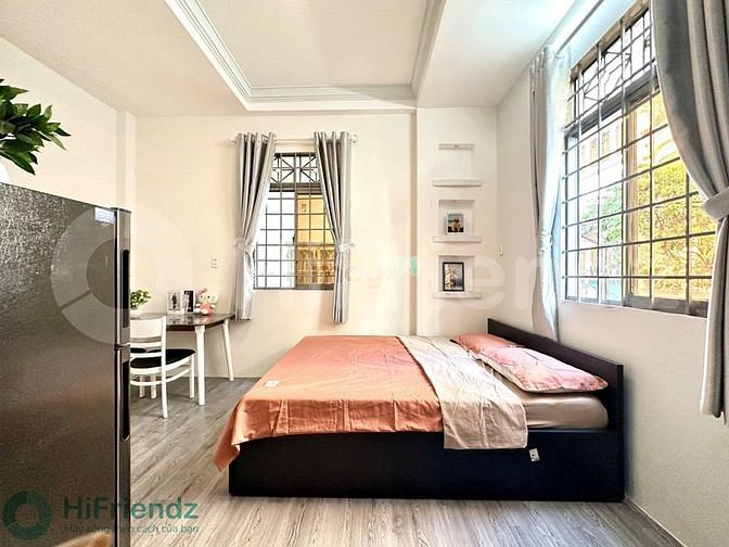 Hình ảnh Studio🌸Ban Công🌸Full Nội Thất Mới🌸Ngay CV Lê Thị Riêng,Chợ Hòa Hưng