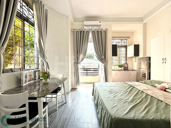 Hình ảnh Studio🌸Ban Công🌸Full Nội Thất Mới🌸Ngay CV Lê Thị Riêng,Chợ Hòa Hưng
