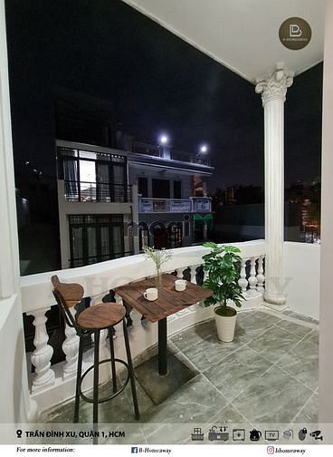 Hình ảnh CH Studio Full NT Ban Công Cửa Sổ Thoáng Mát Đường Trần Đình Xu Quận 1
