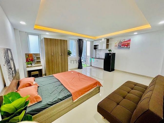 Hình ảnh Studio Ban Công Full Nội Thất Cực Thoáng Gần Q1