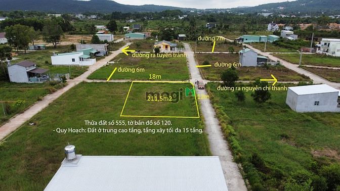 Hình ảnh Bán 211,5m2 đất kp5 ở trung cao tầng Dương Đông Phú Quốc. Sivaland.com