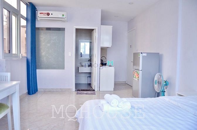 Hình ảnh Mb6623 nạp rút nhanh chóng Studio Cao cấp Ban công thoáng full nội thất gần CV Lê Văn Tám