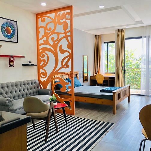 Hình ảnh Studio ngăn bếp bancol mặt tiền Hoàng Sa, Dakao Q1 full NT giặt riêng