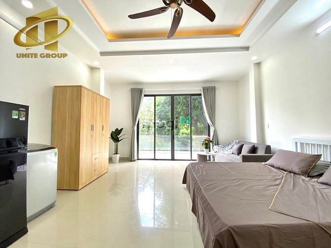 Hình ảnh Studio ban công máy giặt riêng gần Crescent Mall Quận 7