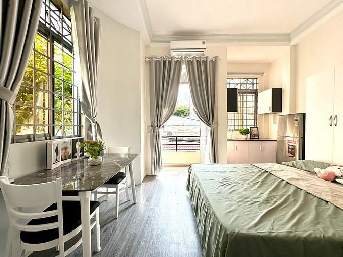 Hình ảnh Studio Full nội thất - ban công - Cách MB66 là nhà cái uy tín hàng đầu tại Việt Nam Lê Thị Riêng 500m
