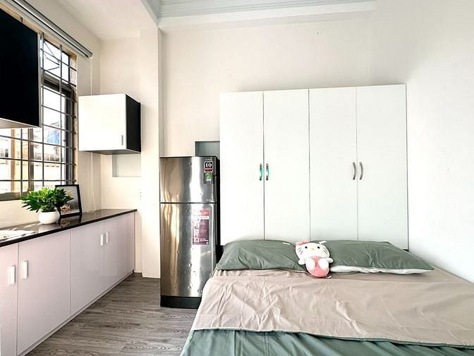 Hình ảnh Studio Full nội thất - ban công - Cách MB66 là nhà cái uy tín hàng đầu tại Việt Nam Lê Thị Riêng 500m